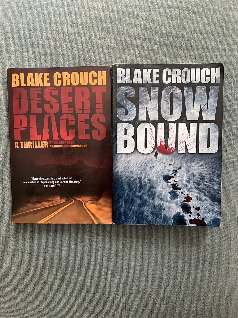 Desert Places and Snow Bound by Blake Crouch